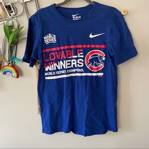 Chicago Cubs World Champions Short Sleeve T-shirt